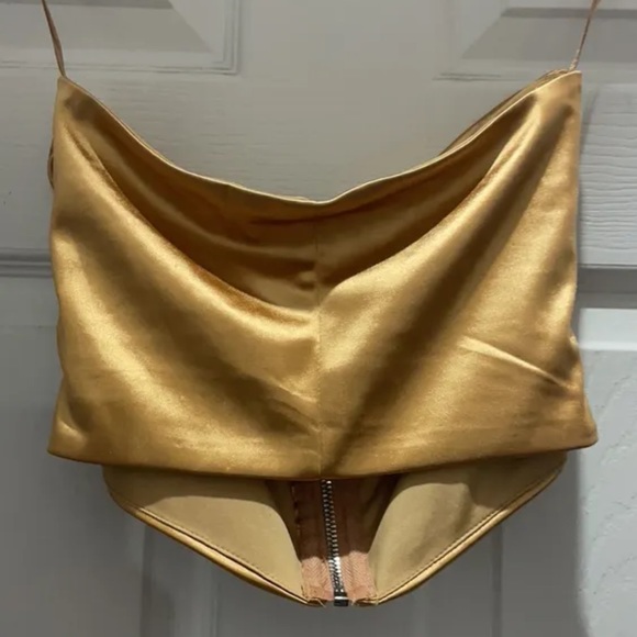 Blue blush corset top - Picture 2 of 3